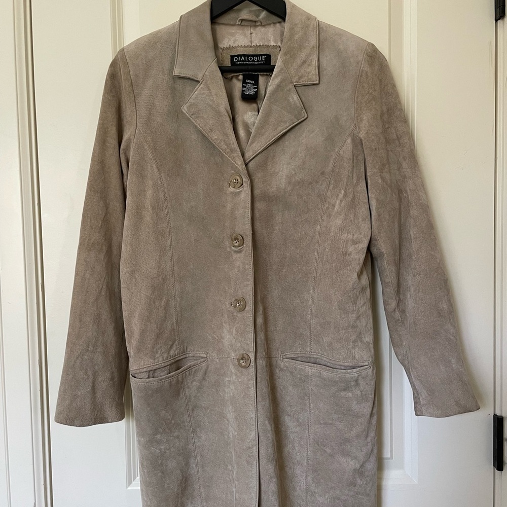 Vintage Suede Coat